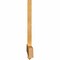 Ekena Millwork Eugene Rough Sawn Timber Gable Bracket, Western Red Cedar, 108"W x 27"H x 2"D x 4"F, 6/12 Pitch GBW108X27X0204EUG00RWR - alternate 4